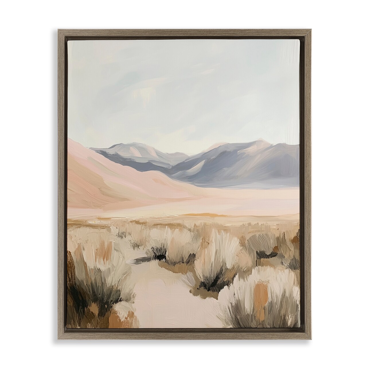 Stupell Industries Pastel Desert Solitude Floating Frame, design by Heidi Kuntz